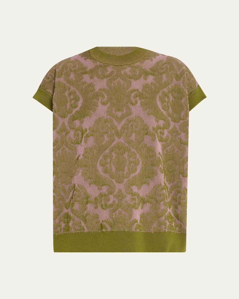 Tilia Bicolor Jacquard Sweater